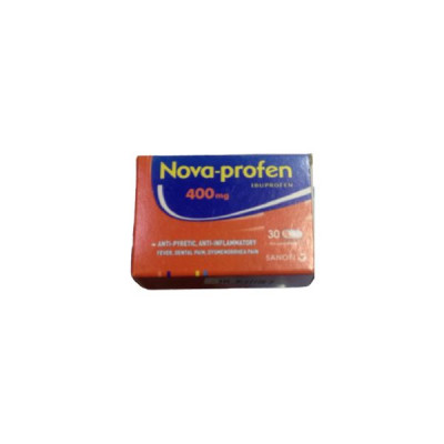 NOVA-PRUFEN (ibuprofen) 400 MG 30 TAB